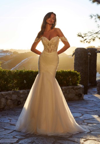 Morilee 4467- Rowena #0 default Ivory/Prosecco/Honey thumbnail