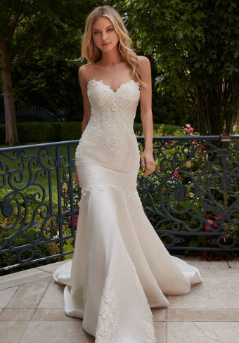 Morilee 2602 Pietra #1 Ivory thumbnail