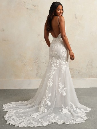Rebecca Ingram VIRGINIA (24RK811A01 - Unlined bodice) #3 default Ivory over Soft Nude (gown with Natural Illusion) thumbnail