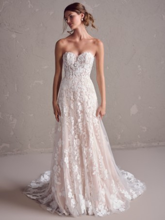 Maggie Sottero Demetria (unlined)- Maggie Sottero #1 Ivory/Blush thumbnail