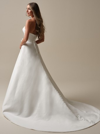 Rebecca Ingram MARSHA LANE (23RS680B01) #2 Ivory (gown with Natural Illusion) thumbnail