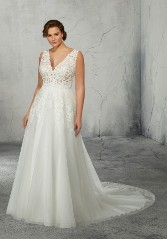 Julietta by Morilee 5774W-Rosemarie-ML-S19 #0 default Ivory thumbnail